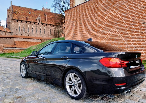 BMW Seria 4 cena 69900 przebieg: 275000, rok produkcji 2015 z Malbork małe 137